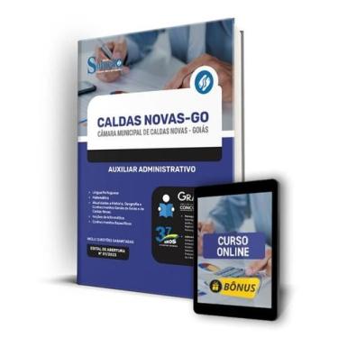 Imagem de Apostila Câmara de Caldas Novas - GO - Auxiliar Administrativo