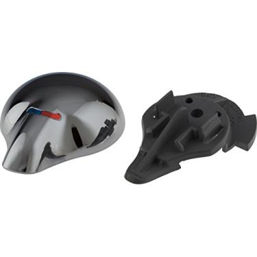 Imagem de Delta Faucet Maçaneta única de metal RP28595 para tampa e botão de temperatura, cromado