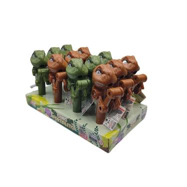 Imagem de Dino Portalito Candy Toy Dinossauro com Pirulito 12 Unidades