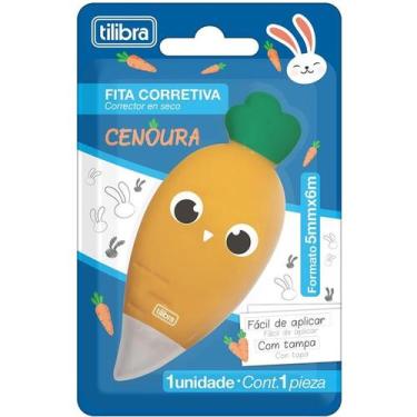 Imagem de Corretivo em fita tilibra cenoura 6mx5mm tilibra