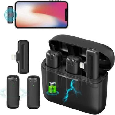 Imagem de Mini Microfone externo com clipe de lapela para celular - A360electron