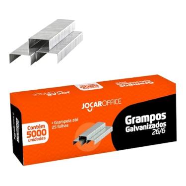 Imagem de Grampo 26/6 Grampeador Galvanizado C/ 5000 Unidades Jocar Office Leonora