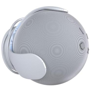 Imagem de Suporte de Parede ou Teto Com Enrolador de Cabos Compatível com Alexa Dot 4 e 5