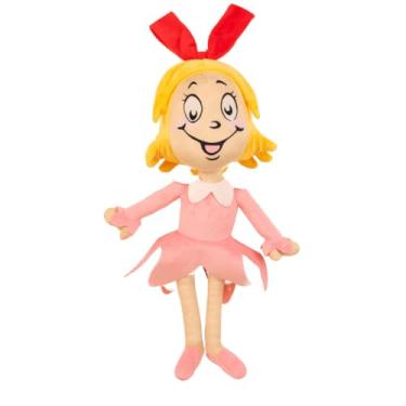 Imagem de Franco Cama Dr. Seuss The Grinch Cindy Lou Holiday & Christmas Supermacia Pelúcia Cuddle Pillow Buddy, (Produto Oficialmente Licenciado)