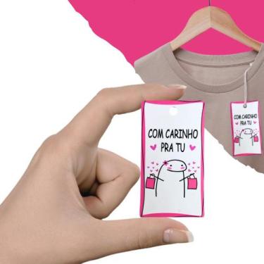 Imagem de 50 Peças  Tag para Roupas  Flork  Tamanho 4x7,5 cm - 4Food Print 