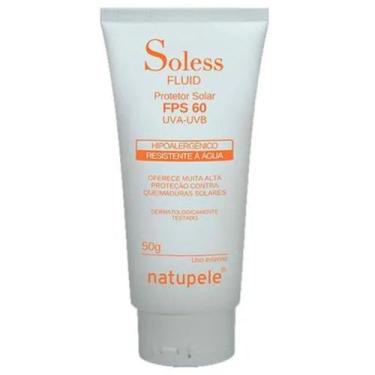 Imagem de Protetor Solar Fps 60 Uva-Uvb Fluid Soless Natupele  50g - Natupele De