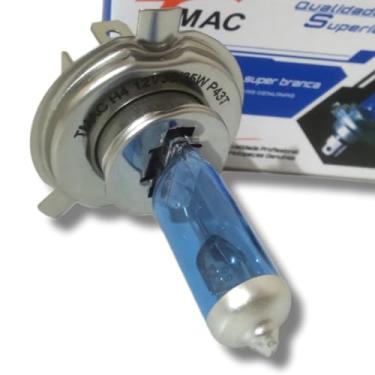 Imagem de Lampada Halogena h4 Farol Moto 35w Super Branca Universal 125/160cc