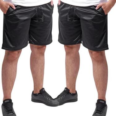 Imagem de Kit 2 Bermuda Masculina Chimpa Adulto Calção Short Esportivo - TECHMAL