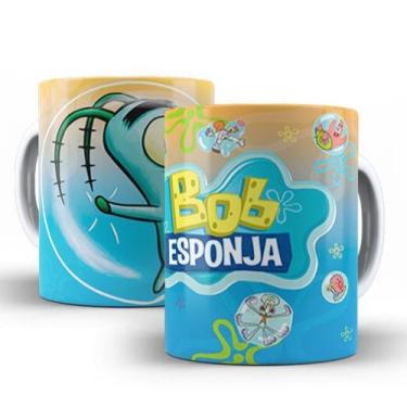 Imagem de Caneca Xicara Personalizada Bob Esponja - X-Colour, 16