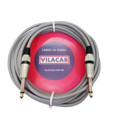 Imagem de Cabo P10 P10 Mono Colorido 2 Metros P/ Equip. E Instrumentos - Vilacab