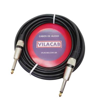 Imagem de Cabo P10 P10 Mono Colorido 1 Metro P/ Equip. E Instrumentos - Vilacab,