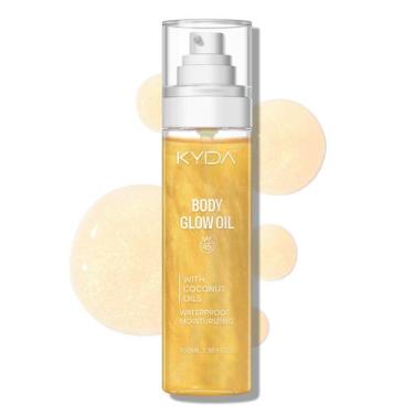 Imagem de Óleo corporal protetor solar KYDA Body Glow Oil SPF 45 100mL