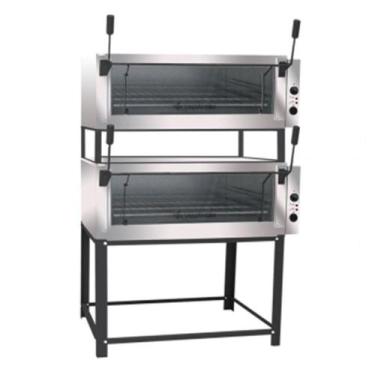 Imagem de Forno Roma 1,10m Duplo FERID110 com Pedra Refrataria Elétrico Venâncio