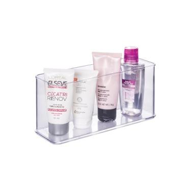 Imagem de Organizador Modular Empilhável Plástico Encaixa Retangular Altura 10,6 cm Plasútil T3