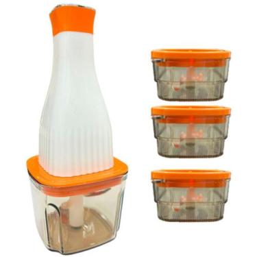 Imagem de Triturador Mixer  Lâminas Cortes Vegetais Carnes Frutas 110V - jdmazin