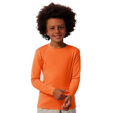 Imagem de Camiseta Manga Longa Uv50 Praia Tip Top Cores Tamanho 1 a 14