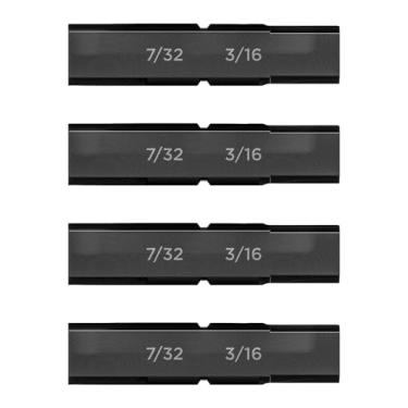 Imagem de Galvanox Pontas de substituição de chave de fenda dupla face Hex 7/81.3 cm - 3/40.6 cm para Leatherman Multi-ferramentas (pacote com 4)