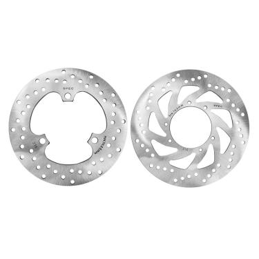 Imagem de Kit disco de freio yamaha lander tenere 250 crosser 2019 A 2022 dianteiro + traseiro spec