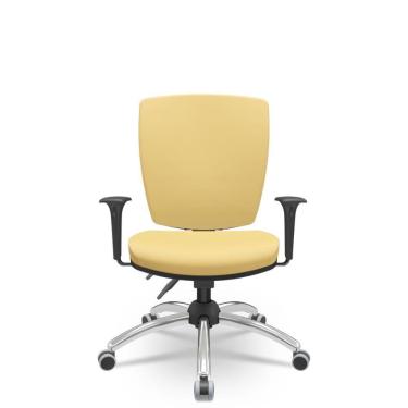 Imagem de Cadeira Altrix Espaldar Alto Vinil Amarelo