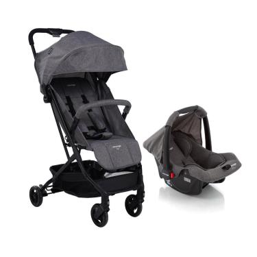 Imagem de Travel System Yupi Duo Pro Voy Cinza Mescla - Voyage