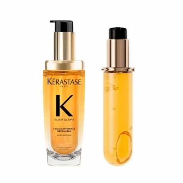 Imagem de Kérastase Elixir Ultime L'huile Originale Kit - Óleo Capilar + Refil -