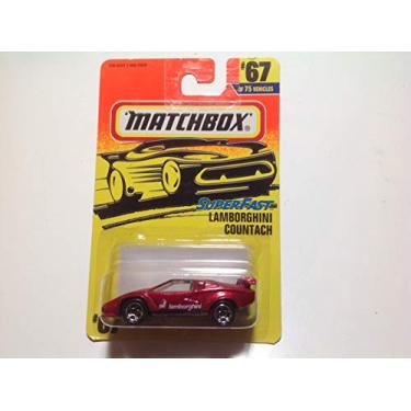 Imagem de matchbox red lamborghini countach 67 1993 die cast metal