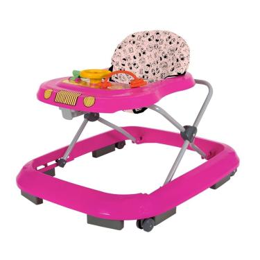 Imagem de Andador Infantil Safari Interativo Tutti Baby Rosa