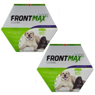 Imagem de Kit 2 Coleira Frontmax Cães acima de 4kg Vetoquinol