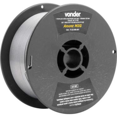 Imagem de Arame mig 0,8mm carretel 1kg sem gas vd - Vonder