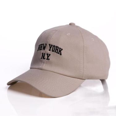 Imagem de Boné Ny New York Retro Basebol Aba Curva Masculino e Feminino Regulage