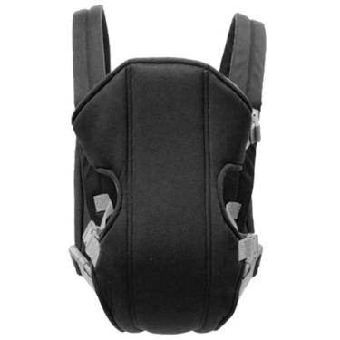 Imagem de Canguru Para Bebê 3 Posições Carregar Ergonomico Preto - Bamboo