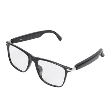 Imagem de TR90 Fácil de Operar óculos de Tradução Inteligentes Com óculos Transparentes de Esportes de Controle Duplo para Reconhecimento Automático e Tradução de Mais de 160 Idiomas