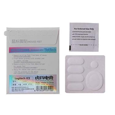Imagem de Milue 1 pacote Esports Tiger ICE Mouse Skates Feet para Logitech G304/ G305 Mouse Glides
