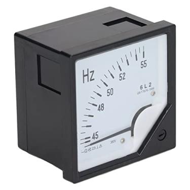 Imagem de Medidor de Frequência AC 380V, Detector de Painel Quadrado Tipo Ponteiro Com Parafusos de Montagem, Escalas Transparentes, Caixa ABS para Equipamentos de Mineração, Metalurgia,