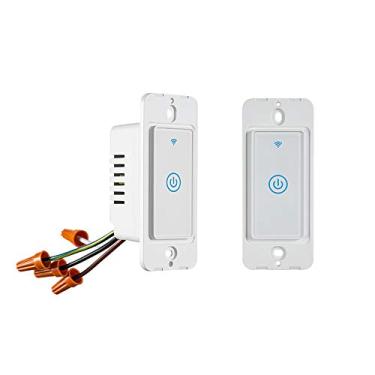 Imagem de Interruptor inteligente Zigbee Paddle Touch, compatível com Alexa, Google Home, Hubitat e HA, fio neutro necessário (3)