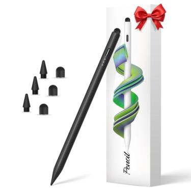 Imagem de Wouvey Caneta Stylus para iPad – Caneta Stylus de carregamento rápido de 18 minutos para Apple iPad Pencil 2018-2024, funciona com iPad Pro 11/12.9/13 polegadas, iPad Air 3/4/5 gerações, iPad Mini 5/6