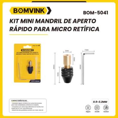 Imagem de Mini Mandril de Aperto Rápido Para - Bonvik