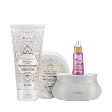 Imagem de Amend Millenar Óleos Marroquinos Masc 300ml + Balm Selante 180ml + Mil