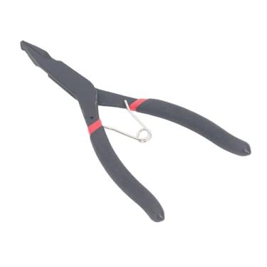 Imagem de Alicate de Anel Elástico Plano, Alicate de Anel de Trava Alicate de Anel Elástico Ponta Angular de 90 ° Abertura de 40 Mm Espessura de 2 Mm Anel de Retenção de Aço de Alto