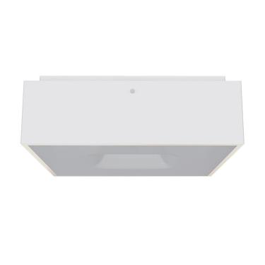 Imagem de Plafon Taschibra Waffle Quadrado 4xe27 Bivolt Branco