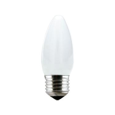 Imagem de Lâmpada Incandescente Taschibra Vela Leitosa 40w E27 220v