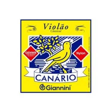 Imagem de Encordoamento Giannini P-violão Nylon Canário C-bolinha Genwb