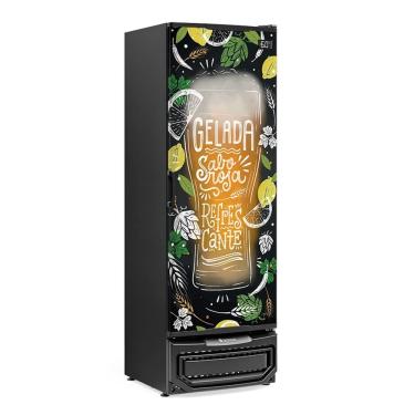 Imagem de Refrigerador De Bebidas Gelopar 445 Litros Litros Preto 127v Gcb-50