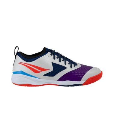 Imagem de Chuteira Futsal Max 1000 Ecoknit 124223-1681 - Branco/Vermelho 43