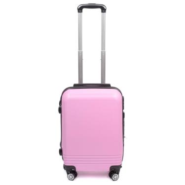 Imagem de Mala De Viagem Bordo Unisex Rodinhas 360º Abs Resistente (Rosa)