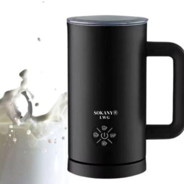 Imagem de Espumador De Leite Esquenta Automática Café Cappuccino Latte Chocolate