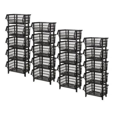 Imagem de Kit 10 Cesto Expositor Organizador - vianatto