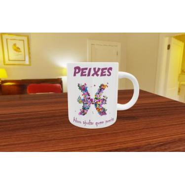 Imagem de Caneca Signo Peixes - Te Gusta Personalização