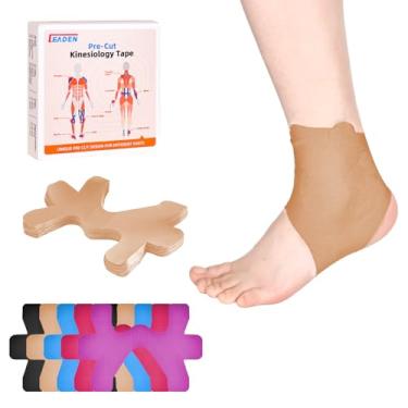 Imagem de IEADEN Fita cinesiológica para tornozelo (bege)