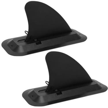 Imagem de OUKENS 2 peças de substituição de quilhas de prancha, plástico destacável, para prancha longa, prancha de surf, prancha de surfe, prancha de surfe elétrica